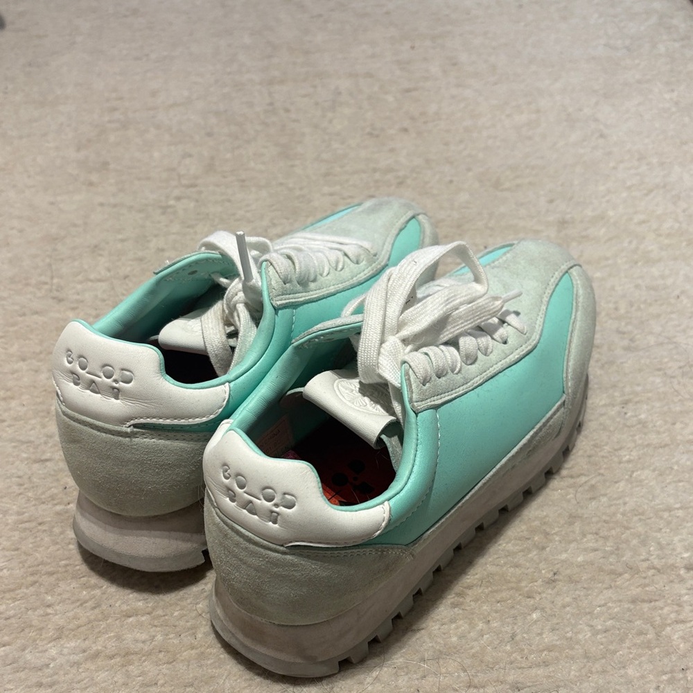 Women's Espadrilles in Mint and White